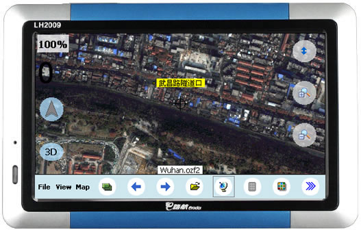 OZI导航地图显示航点信息