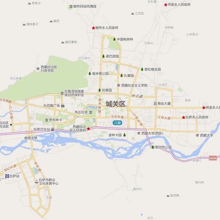 中国10-13层中文平面地图效果3
